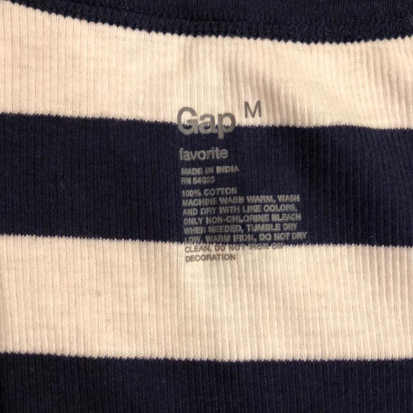 Gap Striped Navy Tank Top - Picture 2 of 2
